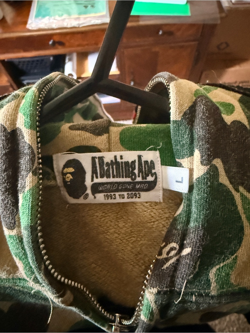 BAPE(A Bathing APE) camo shark jacket - Picture 3 of 7
